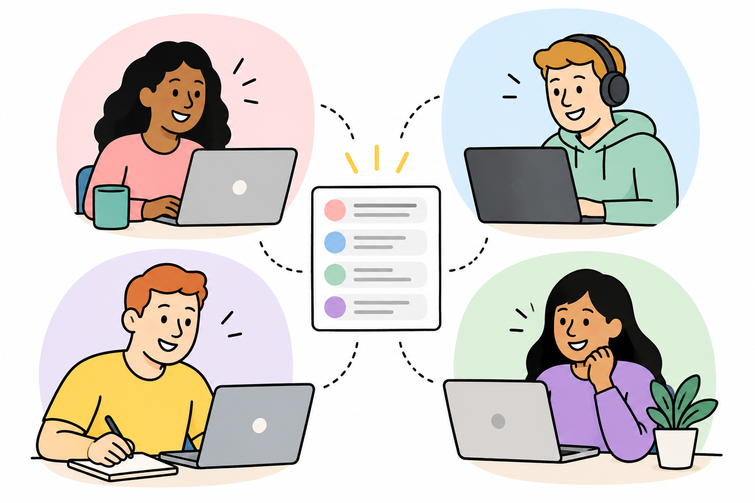 5 Low-Cost Async Team-Building Ideas (No Meetings Required)