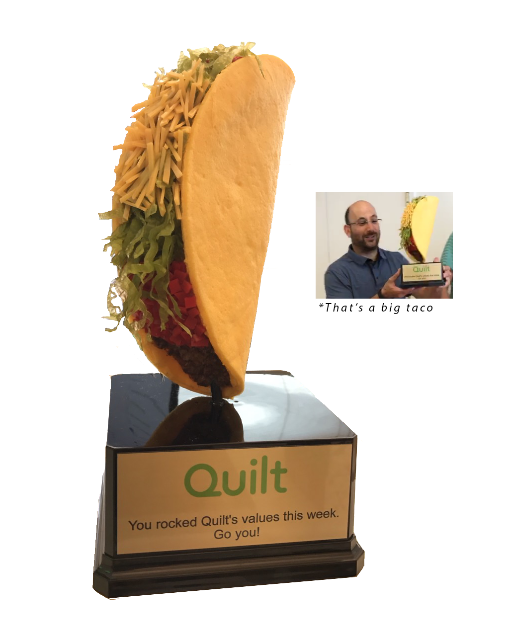 Massive Taco Trophy Quilt