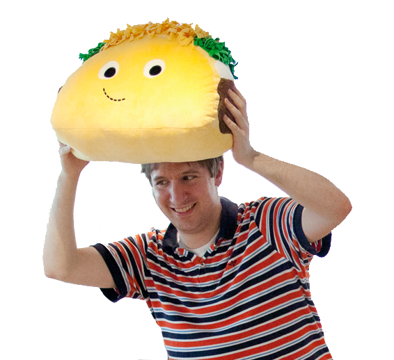 Plushy Taco Trophy Upside