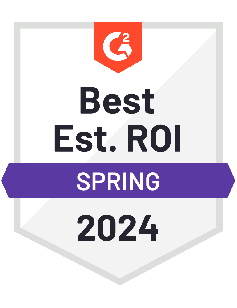 Best Estimated ROI Award