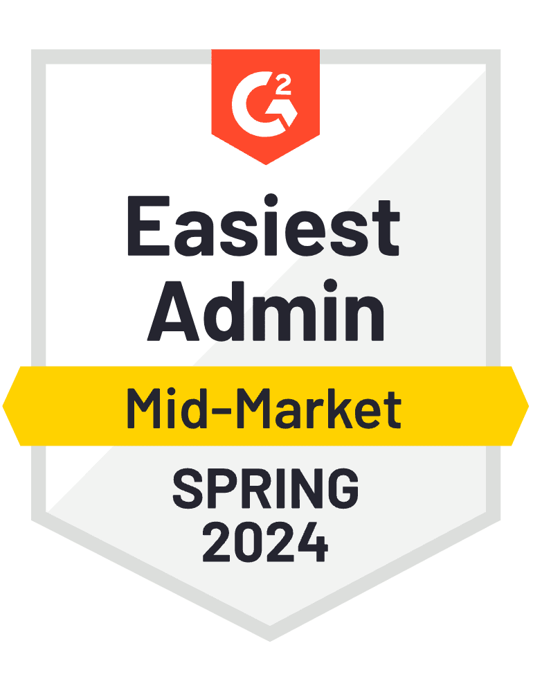 Easiest Admin Award