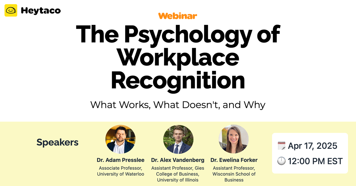 Psychology of Recognition: How to Get It Right, According to Science
