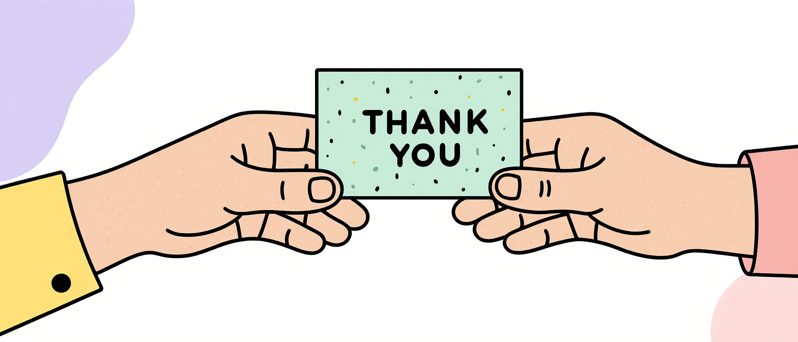 How to Write a Professional Thank-You Message (With Examples)